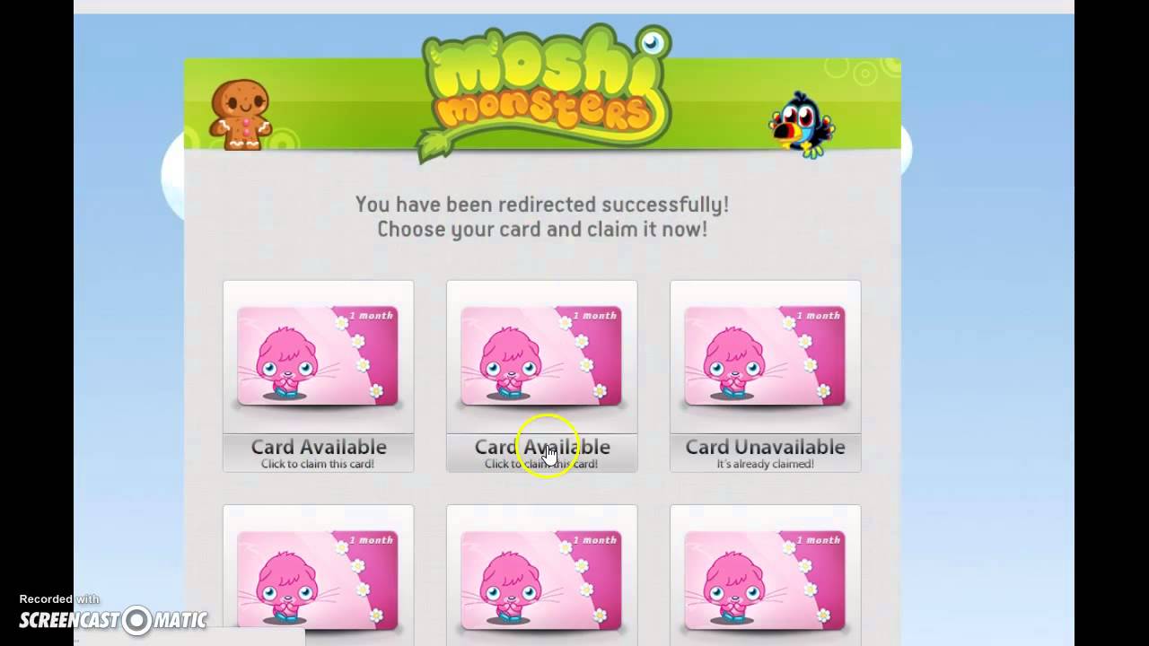 Moshi Monsters Membership